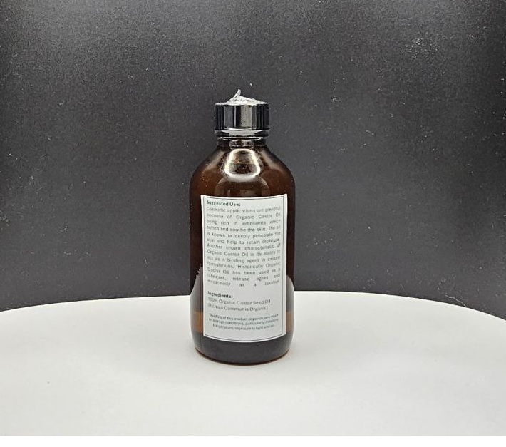 Virgin Organic Castor Seed Oil - Hexane Free